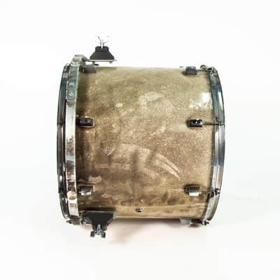 OCDP 14/18/22 Burned Silver Sparkle Drum Kit Owned By Tre Cool Of Green Day image 19