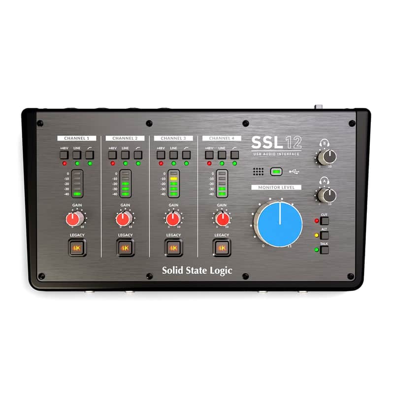 Solid State Logic SSL 12 12-in/8-out USB Bus-Powered Audio Interface image 1