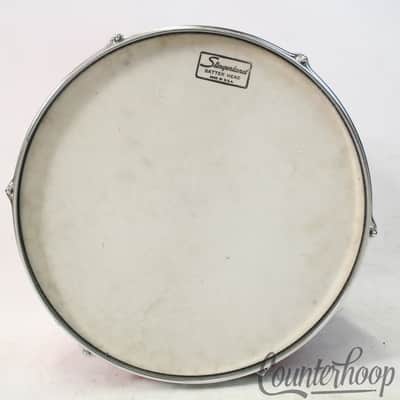 Slingerland 13x9"Red Sparkle Tom Drum 70s 3Ply Chrome Sound King StickSaver Rims image 7