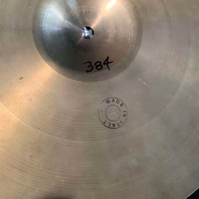 Vintage 50s UFIP 12" FX Splash Cymbal Made in Italy (Bg2) image 4