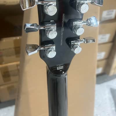 ESP LTD EC-01FT Electric Guitar - Black image 6