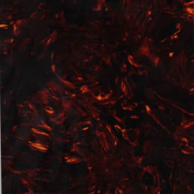 Thick celluloid tortoise shell blank XL sheet guitar pickguard image 2