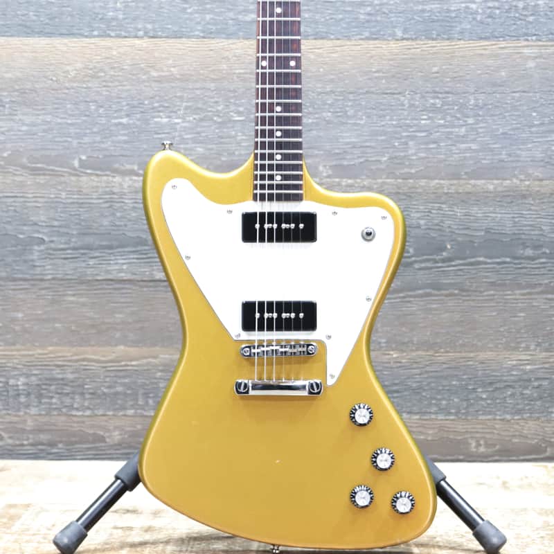 Eastwood Guitars Stormbird Gold Solid Basswood Body El. Guitar w/Bag #1301087 image 1