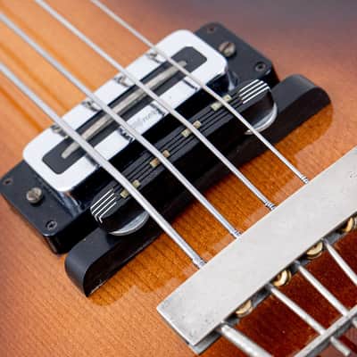 1974 Hofner 500/1 Beatle Bass Vintage Violin Bass Sunburst w/ Blade Pickups, Case image 9