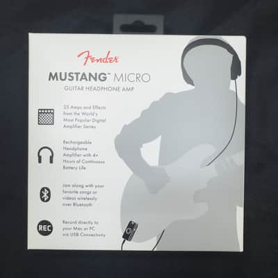 Fender Mustang Micro Guitar Headphone Amp - Black image 2