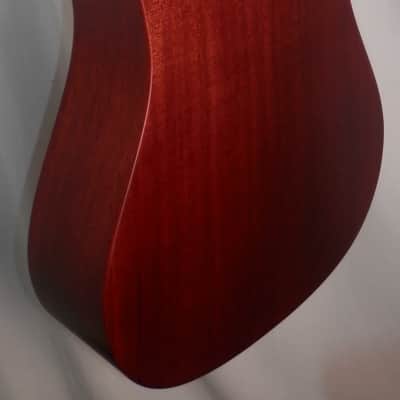 Guild USA D-20 Mahogany Natural Satin Finish Dreadnought Acoustic with case new image 17