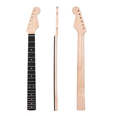 TGP 21 Frets Canadian Maple Neck 9.5”-radius C shape Guitar Neck for ST Style ,price include the import duty for US buyer image 1