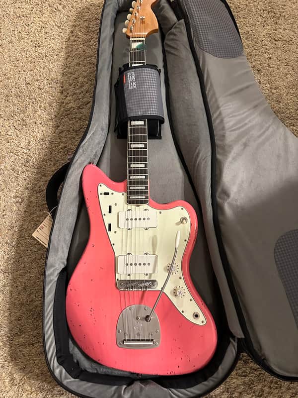 MJT Custom Jazzmaster 2023 - Transparent Shell Pink image 1