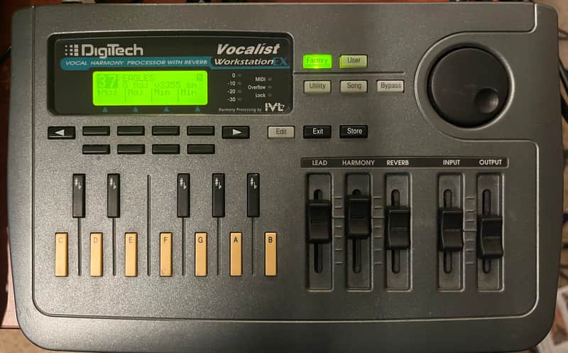 Digitech Workstation Vocalist EX 1998 - Gray image 1