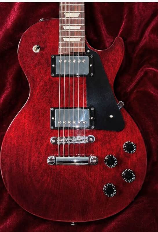 2021 Wine Red Les Paul Studio Without Fretboard Binding image 1