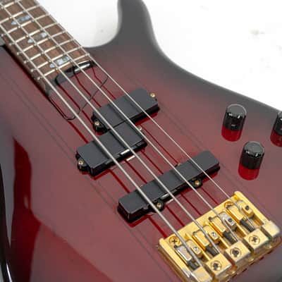 ’99 Ibanez Doug Wimbish Signature Soundgear Prestige Electric Bass w/ Reverse P and J Pickups, Active Electronics, Brass Nut image 3
