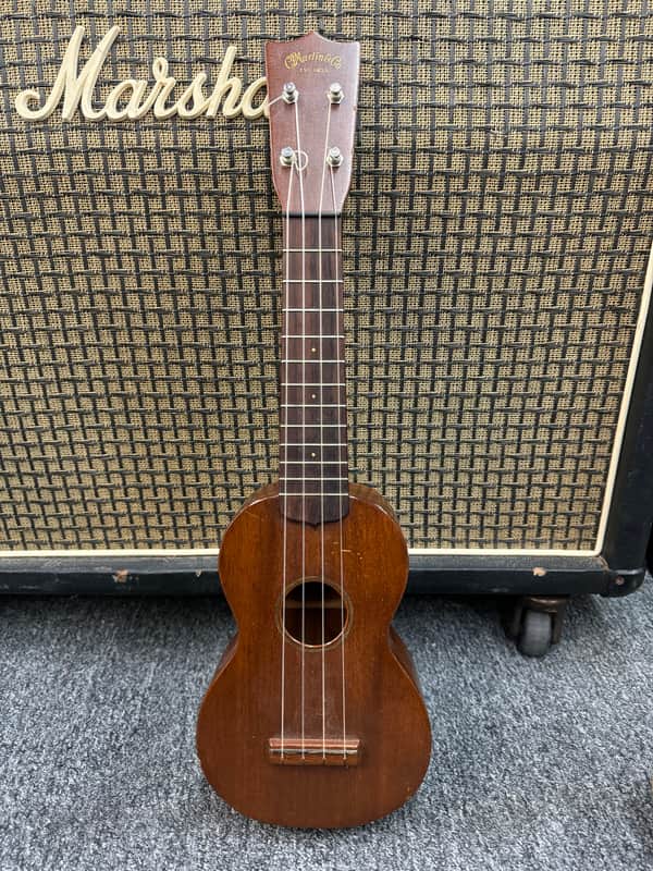 Martin Style 0 Soprano Ukulele Natural Vintage image 1