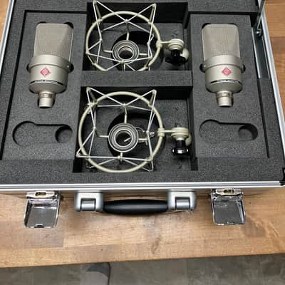 Neumann TLM 103 Large Diaphragm Cardioid Condenser Microphone Stereo Pair 1997 - Present - Nickel image 2