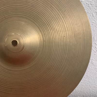 Zildjian 14" A. Zildjian '60s Stamp New Beat Hi-Hat Cymbal image 4
