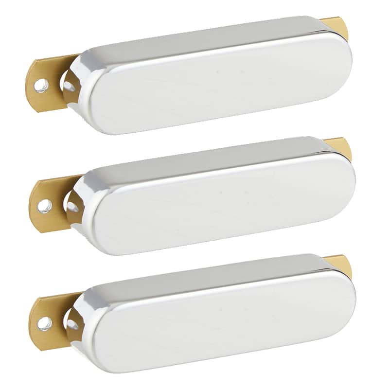 Lace Chrome Domes 6.0K, 6.0K, 13.2K Guitar Pickup Set image 1