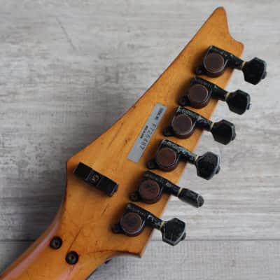 1987 Ibanez RG440PAH/PLG-65 Transitional Era HSS Superstrat (Black) image 14