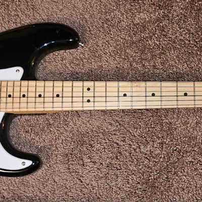 Unbranded Nylon Strings Stratocaster 2020 - Black image 1