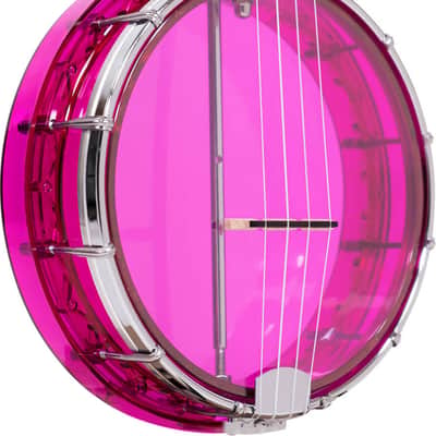 Gold Tone Little Gem Concert Banjolele, Amethyst image 1