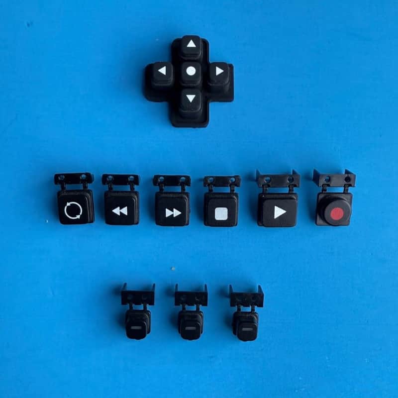 M-AUDIO AXIOM AIR 49 MIDI Controller Part: Transport Start Stop Button Pad Set imagen 1