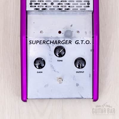 Soldano Supercharger GTO V1 Tube-Driven Preamp + Overdrive Guitar Effects Pedal