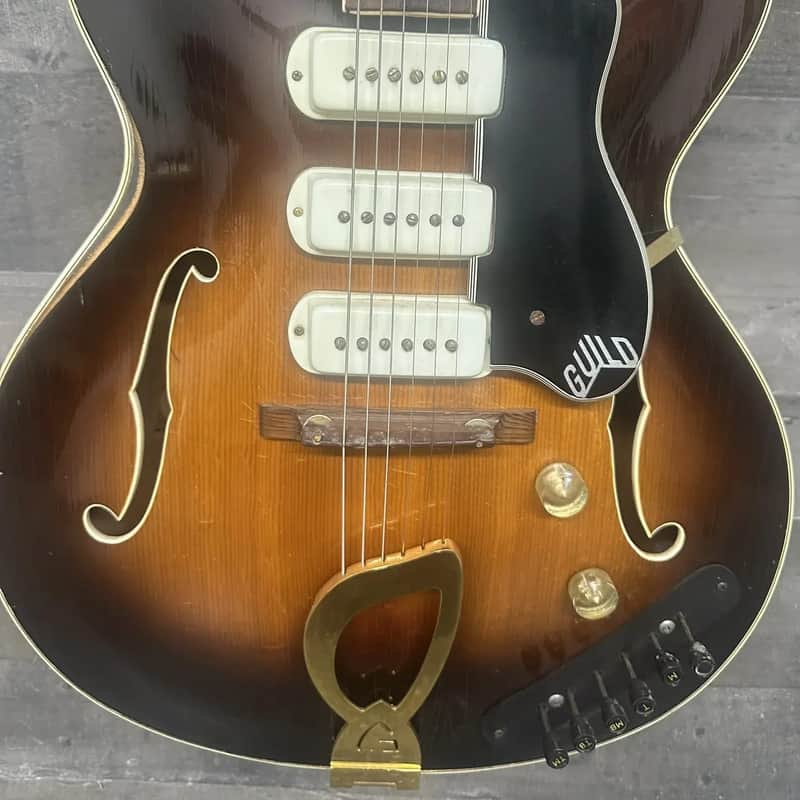 1958~ Guild X350 Tobacco Burst