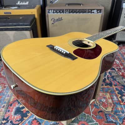 1980 Tokai CE-50 Cat's Eyes D28 Style X-Braced Dreadnought image 9