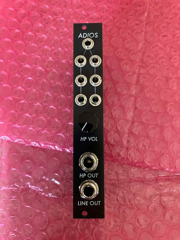 Eurorack Output Module w/ mixer, headphone out /// Custom FR4 Panel image 1