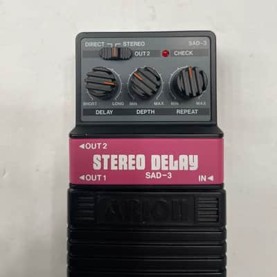 Arion SAD-3 Stereo Delay Analog Echo Vintage Guitar Effect Pedal image 2