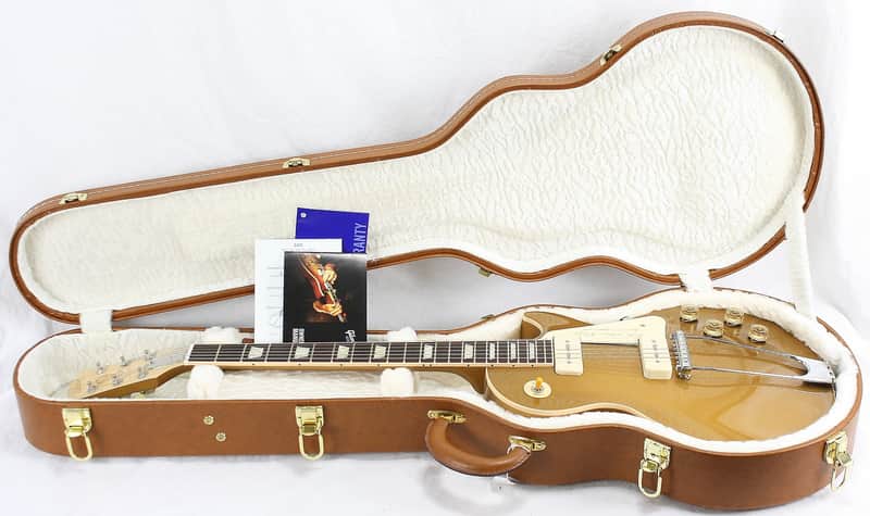 Gibson  Les Paul Signature Tribute Electric Guitar w/OHSC 2013 Gold Bullion image 1