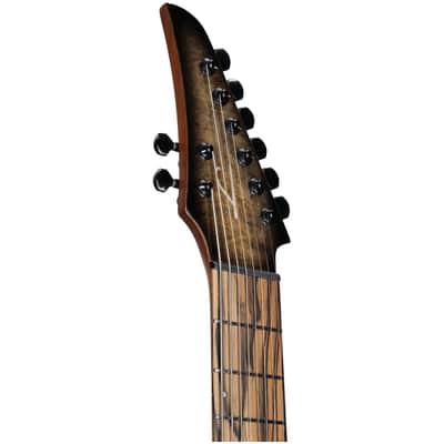 Legator Ninja N8FOD Multi-Scale Electric Guitar, 8-String, Jupiter Burst, Open Box (Very Good) image 7
