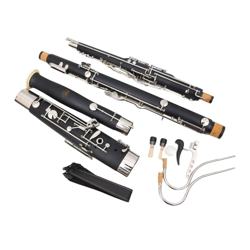 Bassoon C tone composite materials Body With Case New image 1