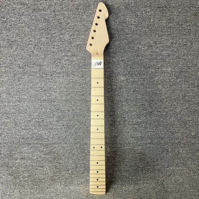 Maple Wood Guitar Neck, 22 Frets Maple Fingerboard image 1