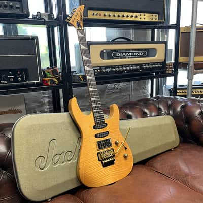 Jackson SL-3 Soloist Thru Neck HSS MIJ Natural Flame image 2