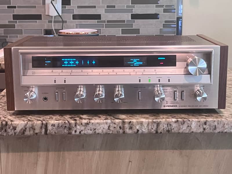 Vintage Pioneer Stereo Receiver SX-3500 Serviced-Silver-Sweet image 1