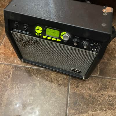 Fender G-DEC Guitar Digital Entertainment Center 15-Watt 1x8" Guitar Practice Amp 2005 - 2010 - Black image 2