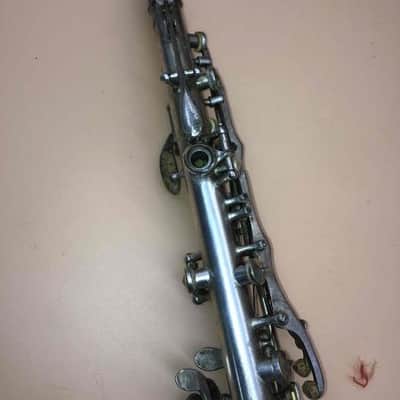 Henri La Vella American metal clarinet Silver image 9