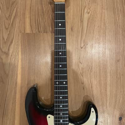 Greco SE 500 Stratocaster 1980 - Colorful, three tone sunburst image 3