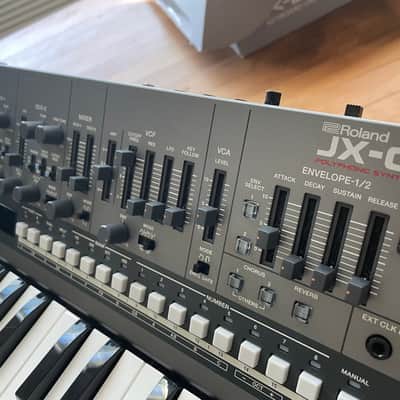 MINT Roland JX-08 with K-25m Keyboard 2021 - Present - Black image 10