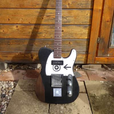 DY Guitars Eddie Vedder tribute black sparkle relic tele body PRE-BUILD ORDER image 1