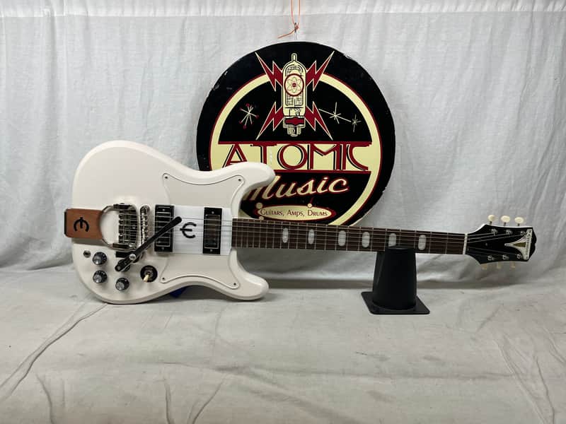 Epiphone Crestwood Custom Tremotone - Polaris White image 1