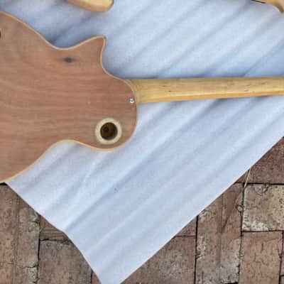 Tiger Maple Top Les Paul Style Guitar Body with Neck, Rosewood Fingerboard image 2