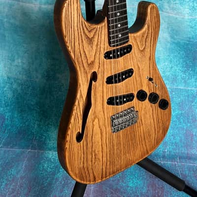 DB Custom Guitars Thinline Semi Stratocaster One OF A Kind Made in Germany image 9
