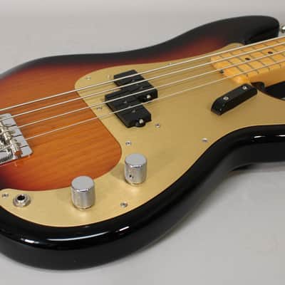 Parts Bass '58 P-Style Bass Guitar Sunburst 1958 Precision Bass image 10