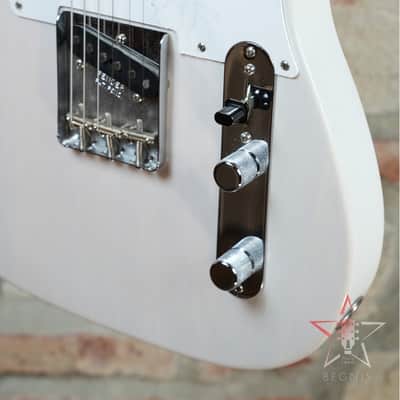 FENDER Telecaster Mirror Jimmy Page Signature - 2019 - White Blonde image 13