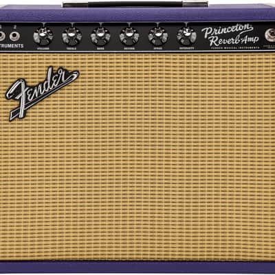 Fender '65 Princeton Reverb Reissue FSR Limited Edition "Plum Greenback" 12-Watt 1x12" Guitar Combo 2025 - Plum image 2