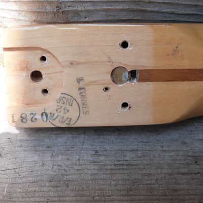 Fender telecaster custom neck 1977 maple image 4