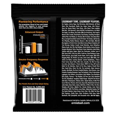 Hybrid Slinky Cobalt Electric Guitar Strings 9-46 Gauge Set FeCo-alloy enhanced magnetic properties image 2