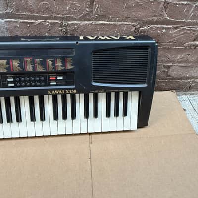 Kawai X130 61-Key Electronic Keyboard Non-Working For Parts or Repair No Power Adapter image 4