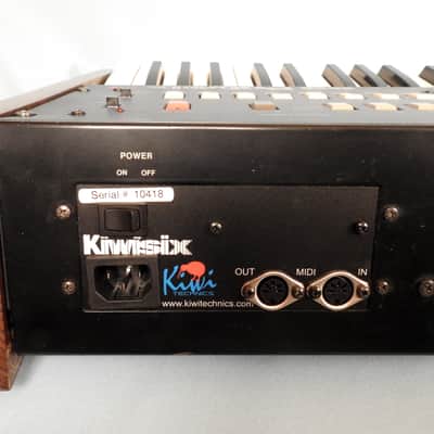 Korg PolySix with KiwiSix MIDI, power upgrades and overlay image 2