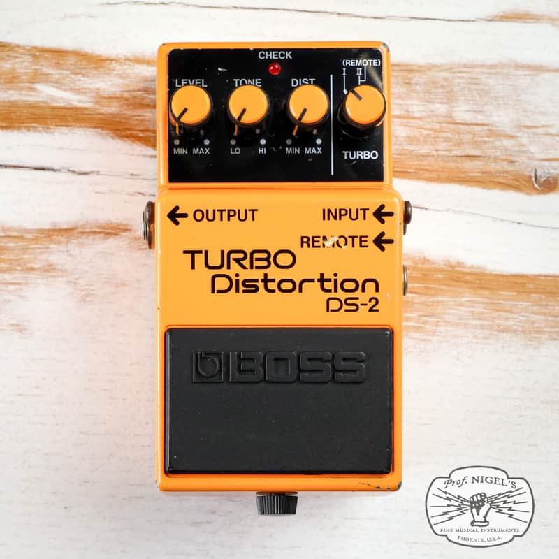 BOSS DS-2 TURBO Distortion 日本製 1989年製 Boss DS-2 Turbo Distortion 1987 - 1989 Made In Japan | Reverb